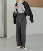 2WAY HIGH WAIST SLACKS