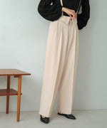 2WAY HIGH WAIST SLACKS