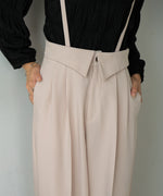 2WAY HIGH WAIST SLACKS
