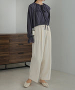 2WAY HIGH WAIST SLACKS