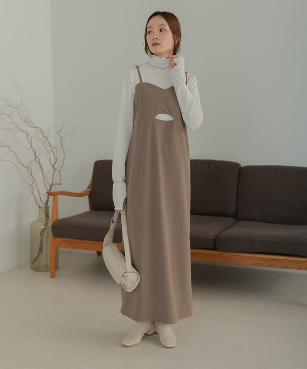 HIGH NECK EMBROIDERY TOPS