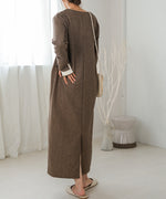 V-NECK TAILER STYLE ONEPIECE