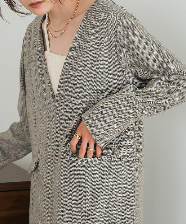 V-NECK TAILER STYLE ONEPIECE