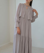 CAPELIKE TIERED ONEPIECE