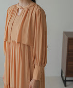 CAPELIKE TIERED ONEPIECE