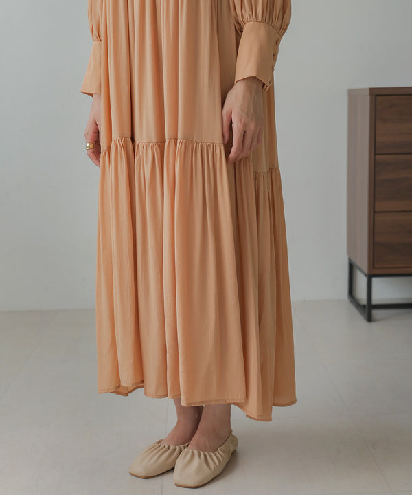 CAPELIKE TIERED ONEPIECE