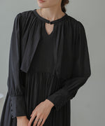 CAPELIKE TIERED ONEPIECE