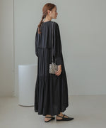 CAPELIKE TIERED ONEPIECE