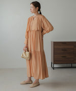 CAPELIKE TIERED ONEPIECE