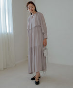 CAPELIKE TIERED ONEPIECE