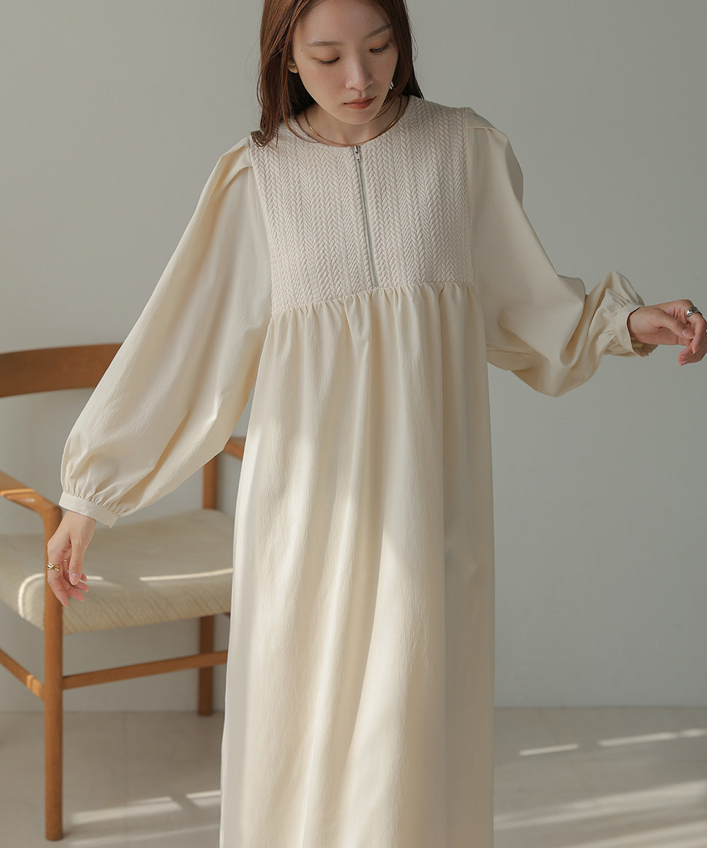 HERRINGBONE SWITCHING ONEPIECE