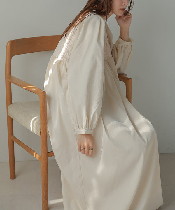 HERRINGBONE SWITCHING ONEPIECE