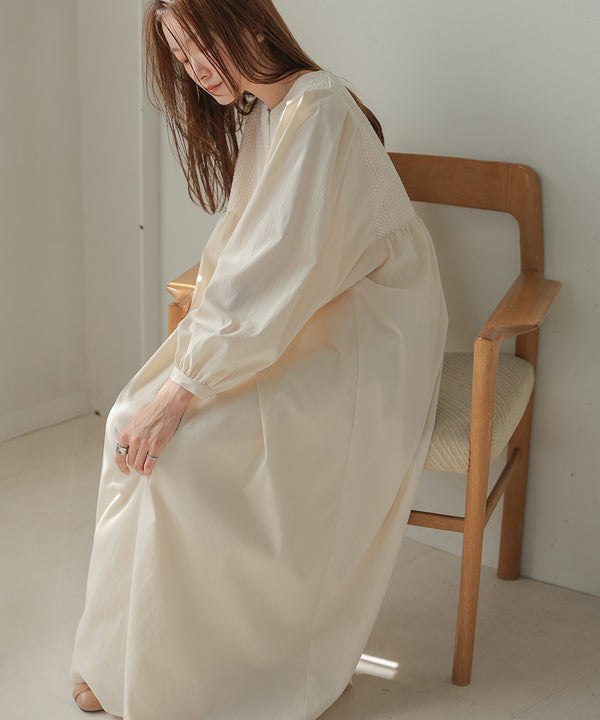 HERRINGBONE SWITCHING ONEPIECE