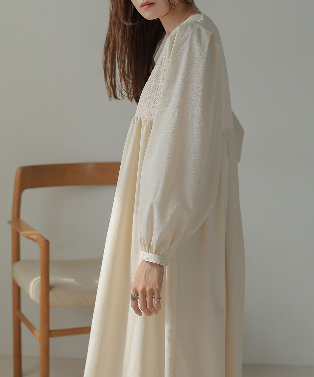 HERRINGBONE SWITCHING ONEPIECE