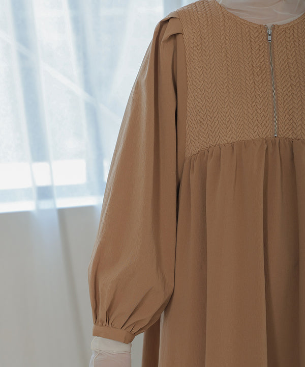 HERRINGBONE SWITCHING ONEPIECE