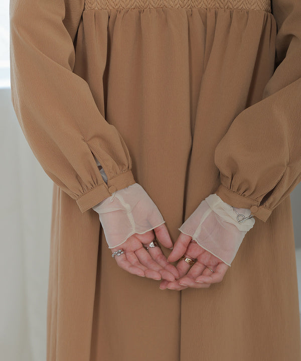 HERRINGBONE SWITCHING ONEPIECE