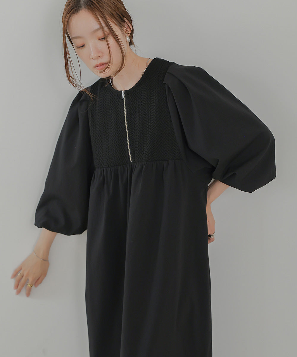 HERRINGBONE SWITCHING ONEPIECE