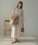 HERRINGBONE SWITCHING ONEPIECE