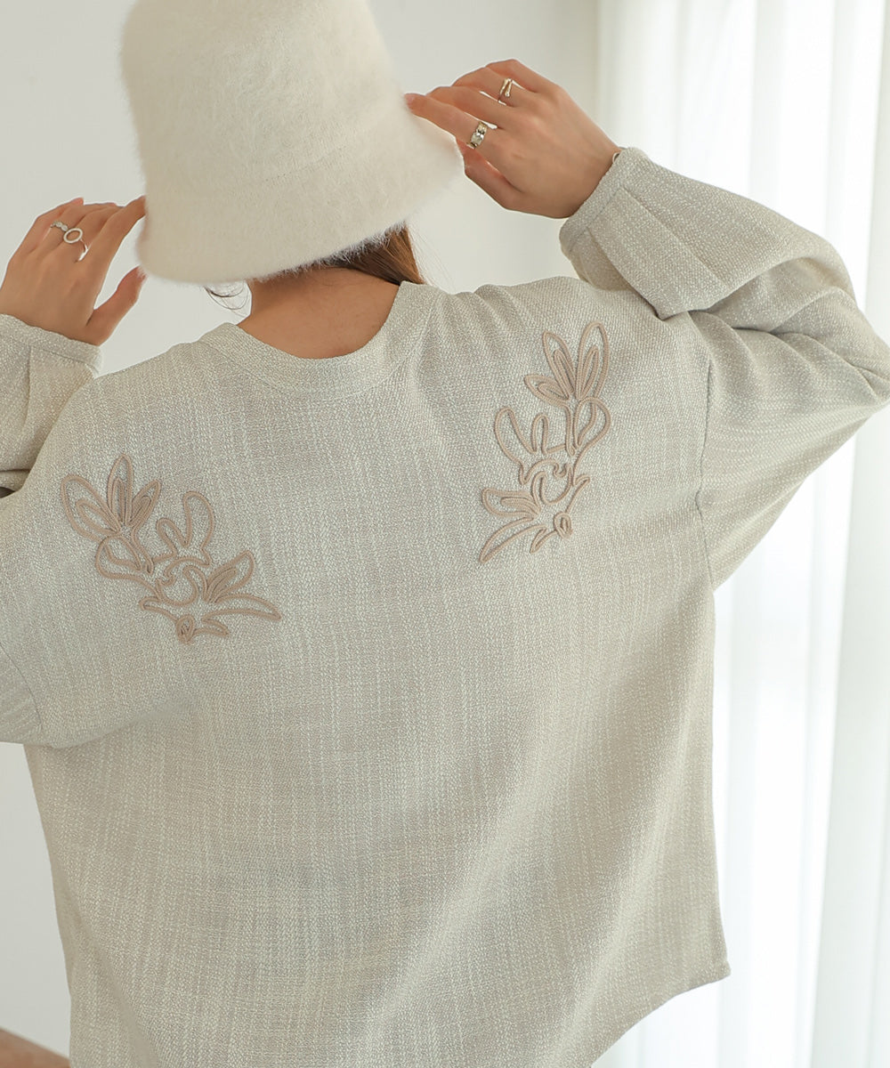 2WAY EMBROIDERY BLOUSE