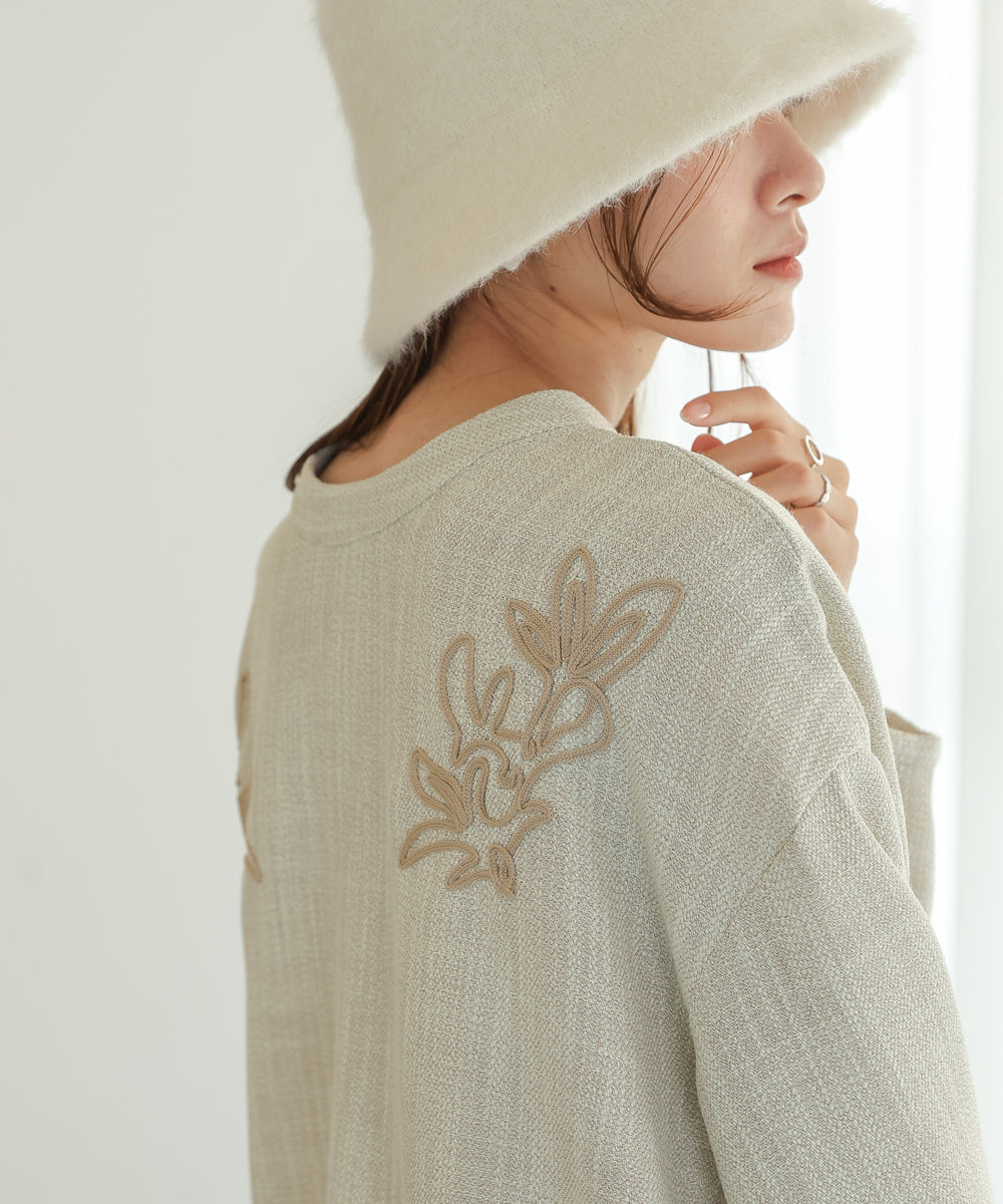 2WAY EMBROIDERY BLOUSE