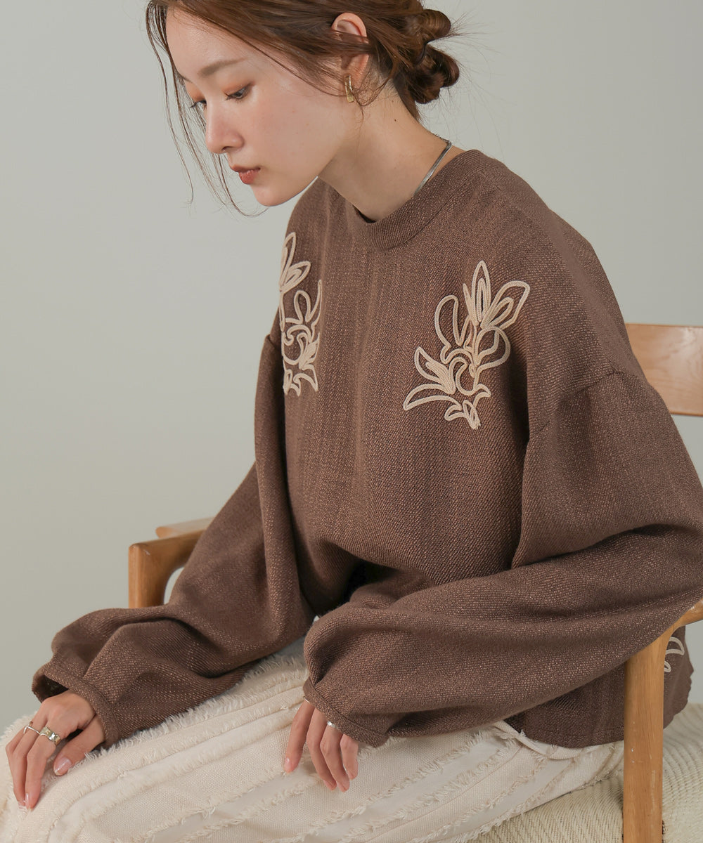 2WAY EMBROIDERY BLOUSE
