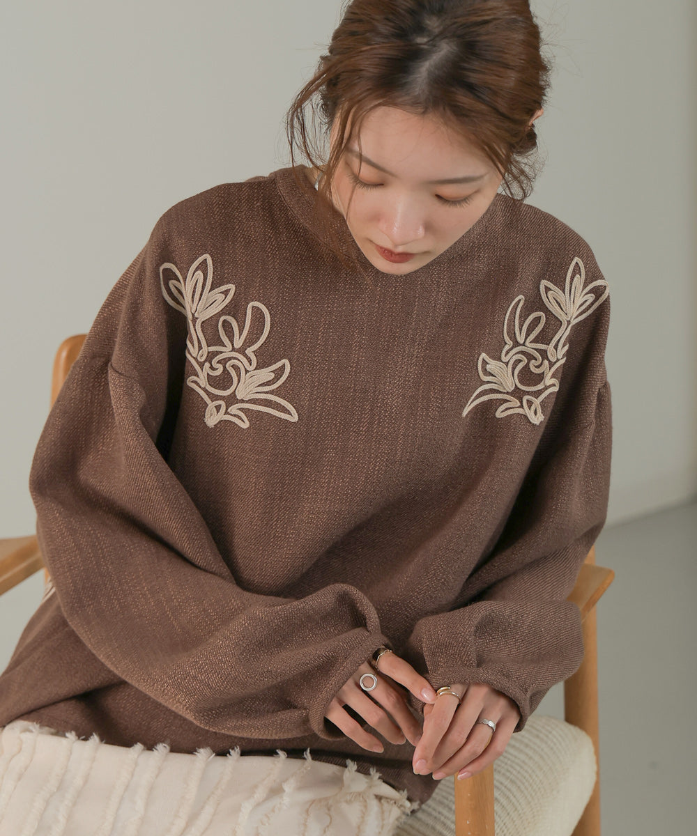2WAY EMBROIDERY BLOUSE