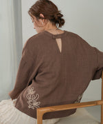 2WAY EMBROIDERY BLOUSE