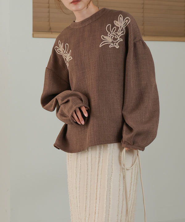 2WAY EMBROIDERY BLOUSE