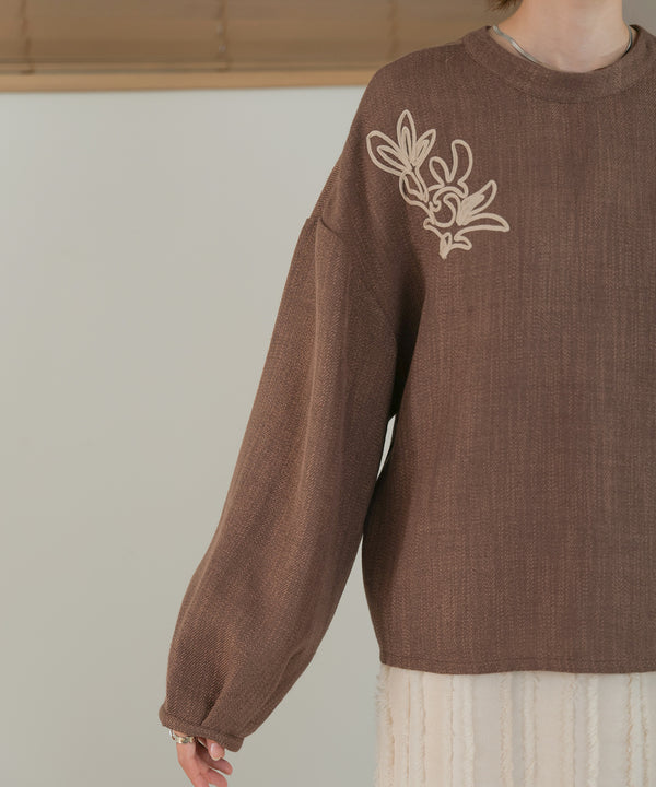 2WAY EMBROIDERY BLOUSE