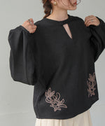 2WAY EMBROIDERY BLOUSE