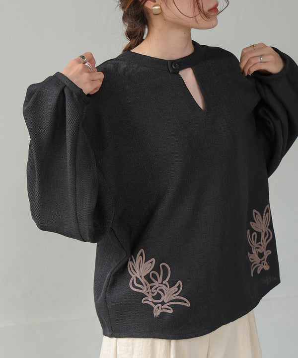 2WAY EMBROIDERY BLOUSE