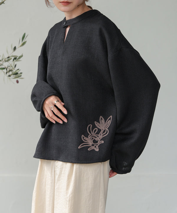 2WAY EMBROIDERY BLOUSE