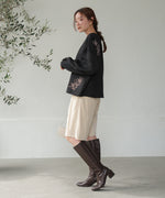 2WAY EMBROIDERY BLOUSE