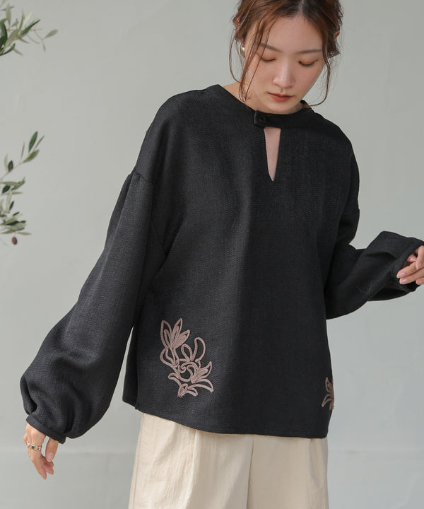 2WAY EMBROIDERY BLOUSE