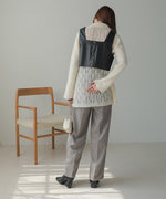 LEATHER-LIKE BUSTIER