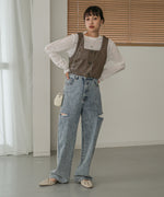 LEATHER-LIKE BUSTIER