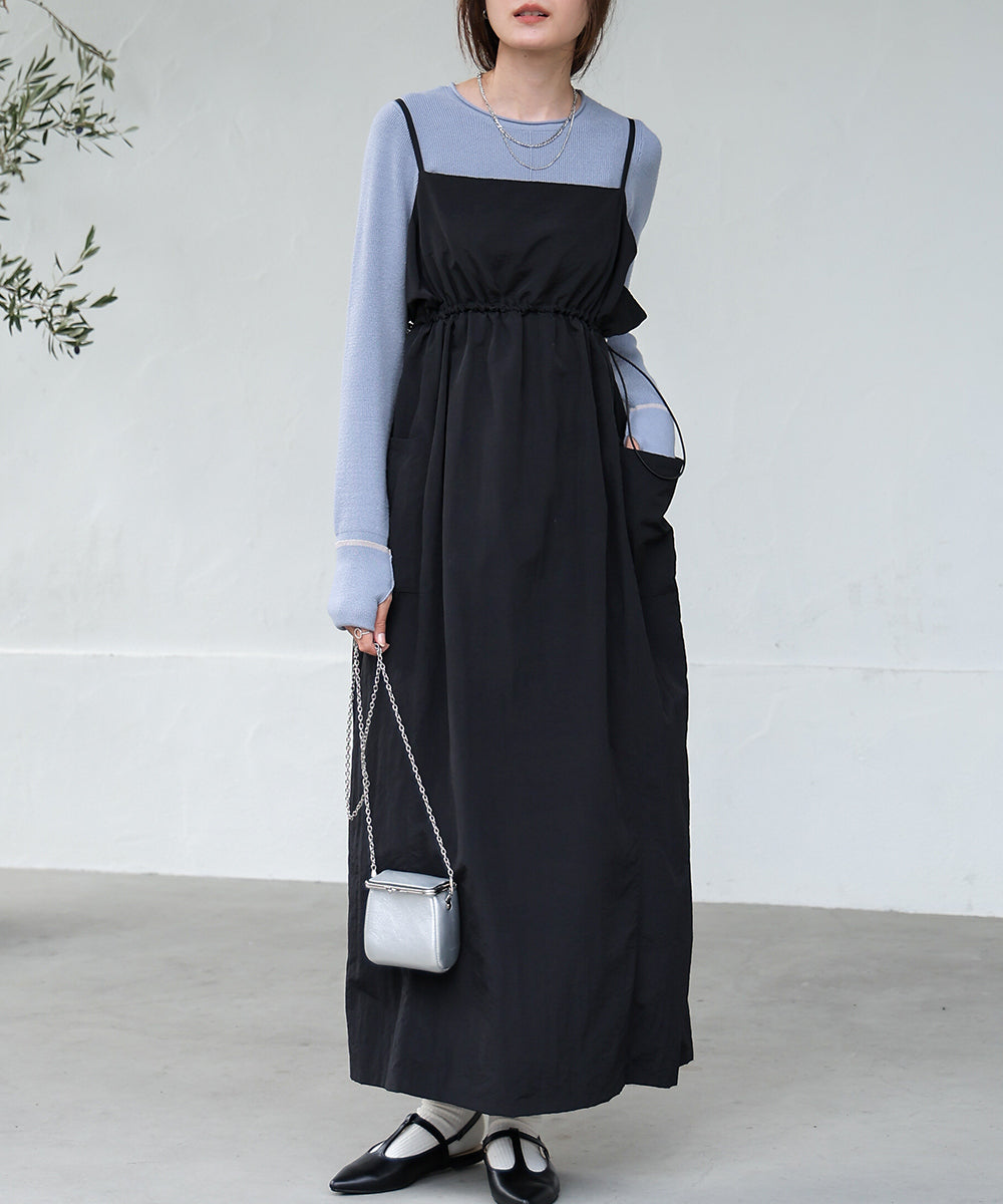 ドラマ着用】DROST GATHER CAMISOLE ONEPIECE – Bab