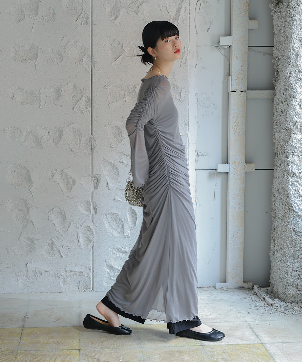 TULLE GATHER ONEPIECE