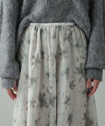 NUANCE FLOWER VOLUME SKIRT