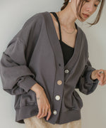 RANDOM BUTTON CARDIGAN