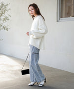 VOLUME SLEEVE MOHAYALIKE KNIT