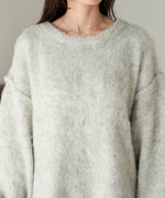 VOLUME SLEEVE MOHAYALIKE KNIT