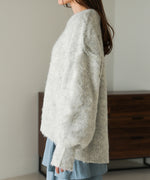 VOLUME SLEEVE MOHAYALIKE KNIT