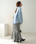 VOLUME SLEEVE MOHAYALIKE KNIT