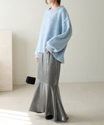 VOLUME SLEEVE MOHAYALIKE KNIT