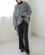 VOLUME SLEEVE MOHAYALIKE KNIT