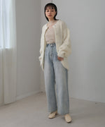 MOHAYALIKE SHAGGY KNIT CARDIGAN