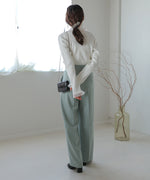 BOW TIE RIBBED KNIT