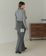 BOW TIE RIBBED KNIT