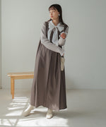 BOW TIE RIBBED KNIT
